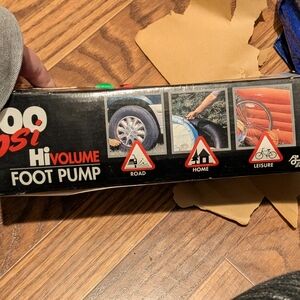 Foot Pump in Org Box